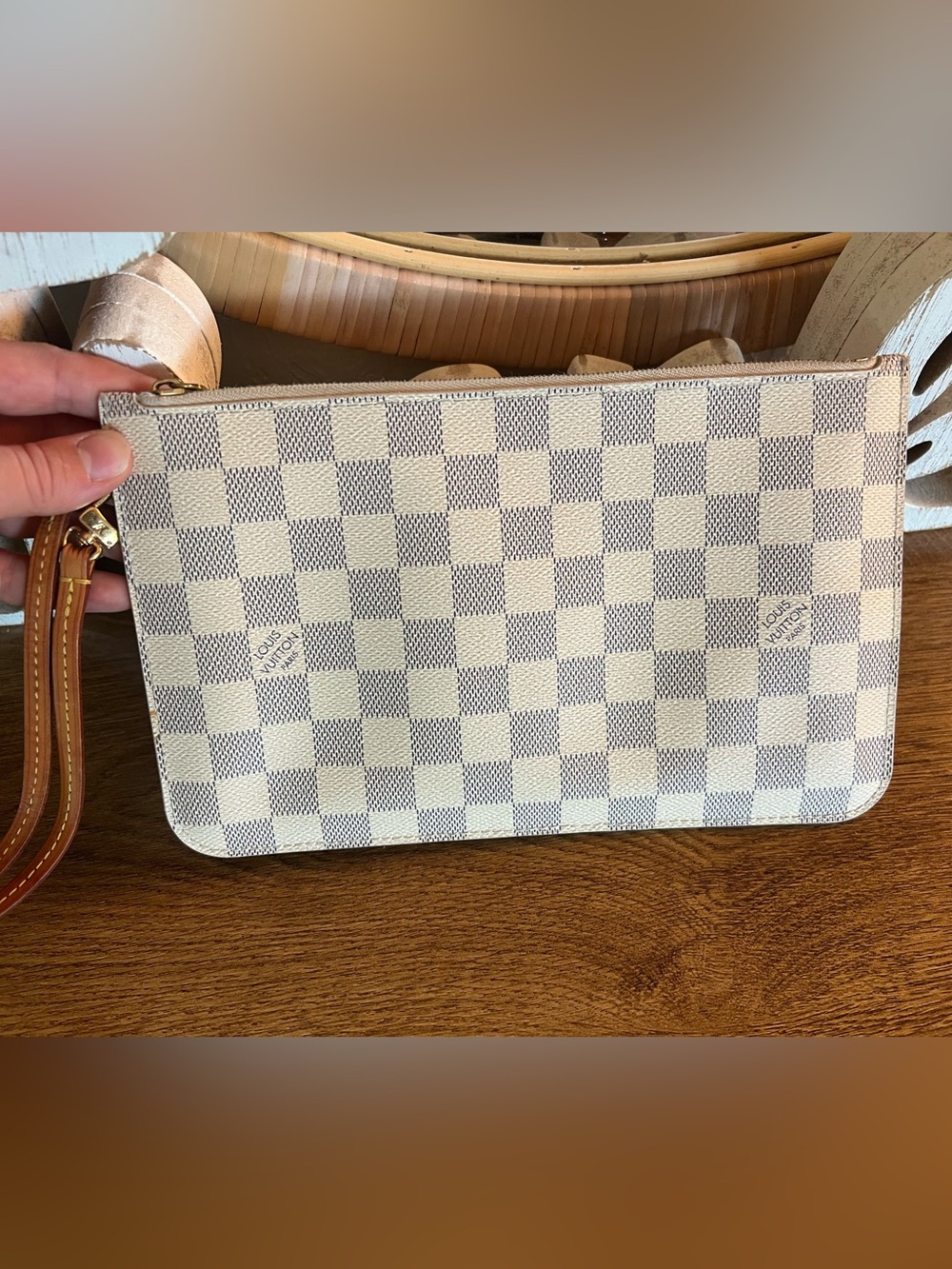 Louis Vuitton Damier Azur Pouch